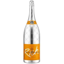 Veuve Clicquot Champagne - Rich - Jéroboam - Wood Box - Pinot Noir - Luxury Limited Edition - 3 l - Avvenice