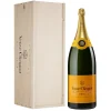 Veuve Clicquot Champagne - Yellow Label - Brut - Nabuchodonosor - Wood Box - Pinot Noir - Luxury Limited Edition - 15 l - Avvenice
