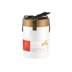 Vincente Delicacies - Almond Cookies with Sicilian Citrus Fruits - Fine Pastry with Almonds in Cylindrical Box - Avvenice