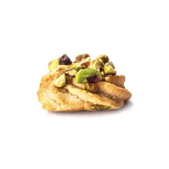 Vincente Delicacies - Almond Cookies with Sicilian Pistachios - Fine Pastry with Almonds in Crystal Box - Avvenice