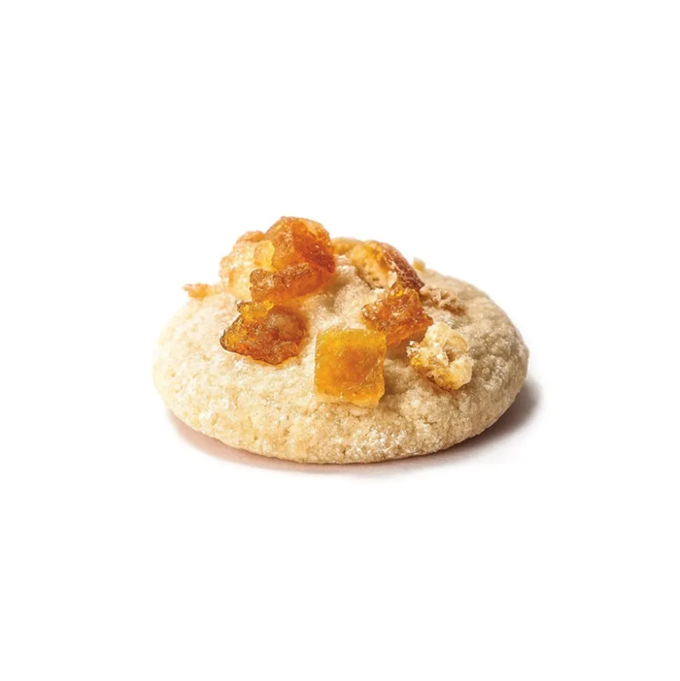 Vincente Delicacies - Almond Cookies with Sicilian Citrus Fruits - Fine Pastry with Almonds in Crystal Box - Avvenice