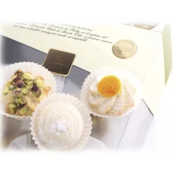 Vincente Delicacies - Almond Cookies with Sicilian Citrus Fruits - Fine Pastry with Almonds in Crystal Box - Avvenice