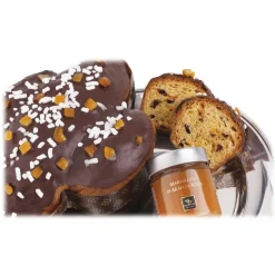 Vincente Delicacies - Artisan Easter Dove - Candied Red Orange and Extra Dark Chocolate 70% - Ensamble - Gift Box - Avvenice