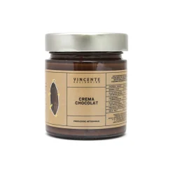 Vincente Delicacies - Chocolat Chocolate Cream - Extra Dark - Artisan Spreadable Creams - 180 g - Avvenice