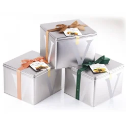 Vincente Delicacies - Classical Panettone with Raisin and Candied Orange - Classique - Artisan in Metallic Box - Avvenice