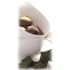 Vincente Delicacies - Classic Almond Cookies Covered With 70% Extra-Dark Chocolate - Ninfea Box - Avvenice