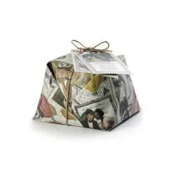 Vincente Delicacies - Claudia Cardinale - Artisan Panettone with Modica Chocolate - Sicilian Looks - Hand Wrapped - Avvenice