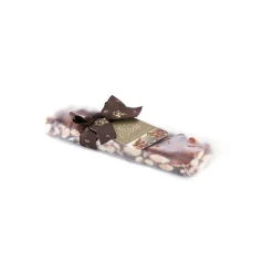 Vincente Delicacies - Crunchy Nougat Bar with Sicilian Almonds - Eros - Opal Ribbon Flow-Pack - Avvenice