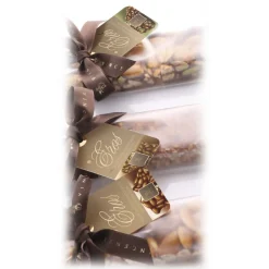 Vincente Delicacies - Crunchy Nougat Bar with Sicilian Hazelnuts - Eros - Opal Ribbon Flow-Pack - Avvenice