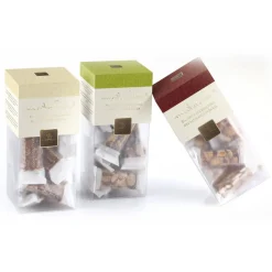 Vincente Delicacies - Crunchy Nougat Pieces with Sicilian Pistachios - Matador Crystal Box - Avvenice