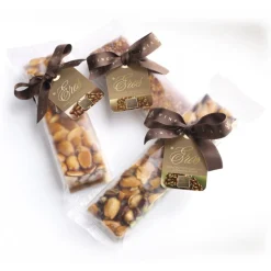 Vincente Delicacies - Crunchy Nougat Bar with Sicilian Pistachios - Eros - Opal Ribbon Flow-Pack - Avvenice