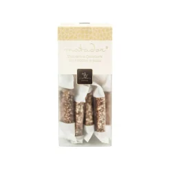 Vincente Delicacies - Crunchy Nougat Pieces with Sicilian Hazelnuts - Matador Crystal Box - Avvenice