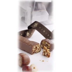 Vincente Delicacies - Crunchy Nougat Pieces with Sicilian Hazelnuts and Covered with Pure Milk Chocolate - Matador Crystal Box - Avvenice