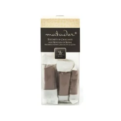 Vincente Delicacies - Crunchy Nougat Pieces with Sicilian Hazelnuts and Covered with Pure Milk Chocolate - Matador Crystal Box - Avvenice