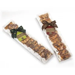 Vincente Delicacies - Crunchy Nougat Pieces With Sicilian Almond - Matador -  Assortment in Crystal Box - Avvenice