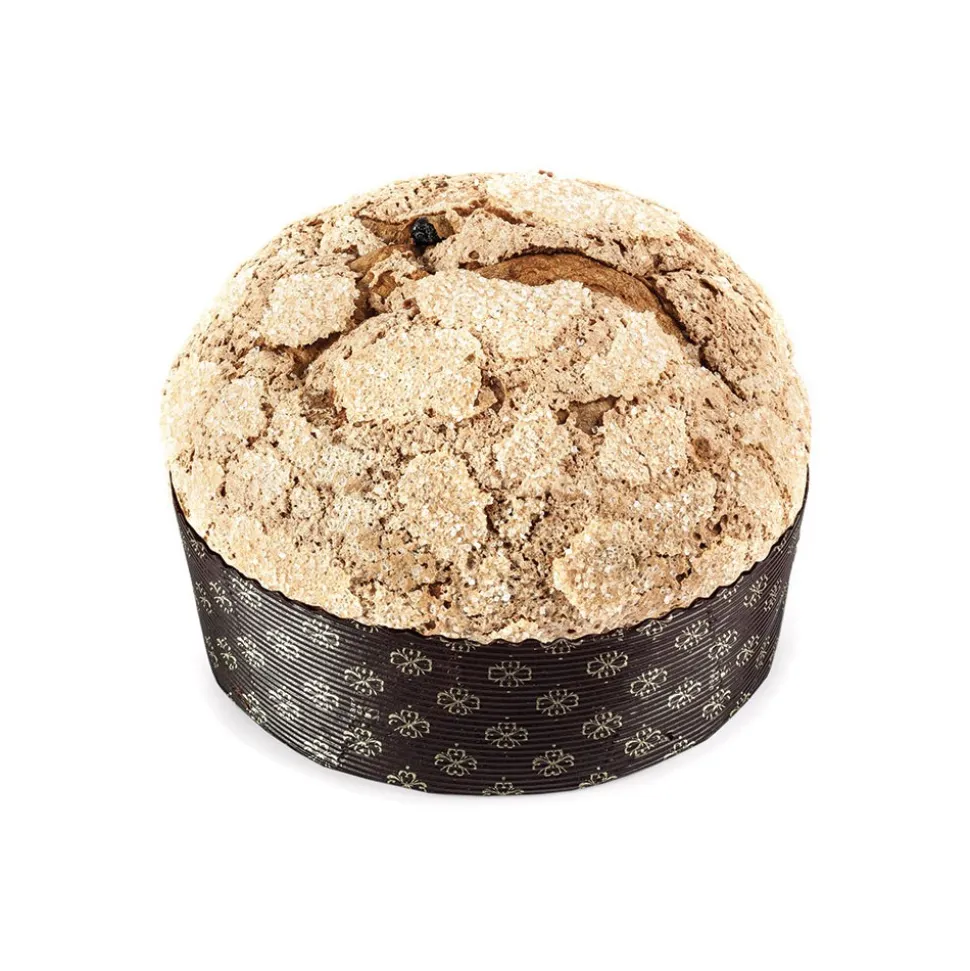 Vincente Delicacies - Glazed Panettone with Sultanas - Tuttuvetta - Hand Wrapped Artisan - Avvenice