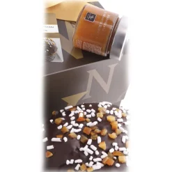 Vincente Delicacies - Panettone Covered with Dark Chocolate with Jar of Blood Orange Marmalade - Mélange - Avvenice