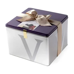 Vincente Delicacies - Panettone Coated with White Chocolate with Wild Fruits - Silvestre - Artisan in Metallic Box - Avvenice