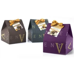 Vincente Delicacies - Panettone Covered with Dark Chocolate with Jar of Blood Orange Marmalade - Mélange - Avvenice