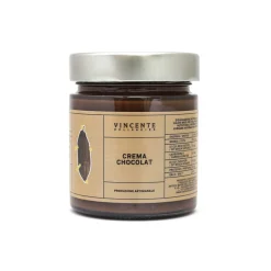 Vincente Delicacies - Panettone Covered with Dark Chocolate with Jar of Chocolate Cream - Mélange - Avvenice