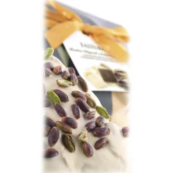 Vincente Delicacies - Panettone Covered with White Chocolate with Sicilian Pistachio - Fastuka - Hand Wrapped Artisan - Avvenice