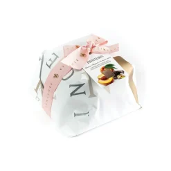 Vincente Delicacies - Panettone with Sicilian Pistachio, Peach and Chocolate - Printemps - Hand Wrapped Artisan - Avvenice