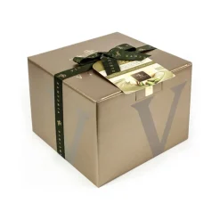 Vincente Delicacies - Panettone Coated with White Chocolate and Sicilian Pistachio Stuffed with Pistachio Cream - Le Chic - Avvenice