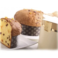 Vincente Delicacies - Panettone Coated with 70% Extra Dark Chocolate - Montezuma - Artisan in Hatbox - Avvenice