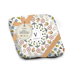 Vincente Delicacies - Persica - Artisan Easter Dove - Peach, 70% Extra Dark Chocolate, Sicilian Pistachio - Fastuca Line - Avvenice