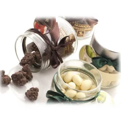 Vincente Delicacies - Sicilian Pistachios Covered with Fine White Chocolate - Arabesque - Natural Dried Fruits - Avvenice
