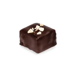 Vincente Delicacies - Soft Nougat Pieces with Sicilian Almond and Coated with 70% Extra Dark Chocolate - Baroque - Avvenice