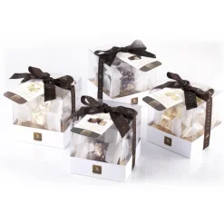 Vincente Delicacies - Soft Nougat Pieces with Sicilian Almond and Coated with 70% Extra Dark Chocolate - Baroque - Avvenice