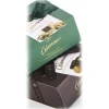 Vincente Delicacies - Soft Almond Nougat Candies and Covered with 70% Extra-Dark Chocolate - Glamour - Ribbon Box - Avvenice