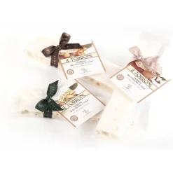 Vincente Delicacies - Soft Nougat Bar with Sicilian Pistachios - Opal Ribbon Flow-Pack - Avvenice