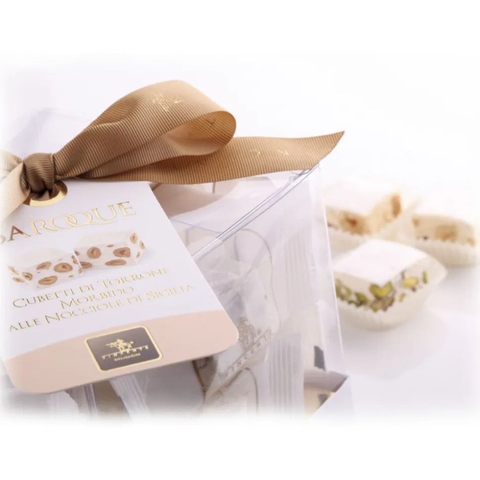 Vincente Delicacies - Soft Nougat Pieces with Sicilian Hazelnuts - Classic Baroque - Avvenice