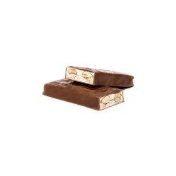 Vincente Delicacies - Soft Nougat Bar with Sicilian Almonds and Covered with Pure Milk Chocolate - Opal Box - Avvenice