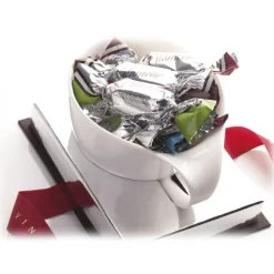 Vincente Delicacies - Soft Nougat Candy Covered with Chocolate - Glamour - Ninféa Gift Box - Avvenice