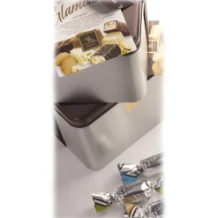 Vincente Delicacies - Soft Almond Nougat Candies Assortment - Glamour - Metallic Box - Avvenice