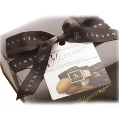 Vincente Delicacies - Soft Pistachio Nougat Candies and Covered with Fine White Chocolate - Glamour - Ribbon Box - Avvenice