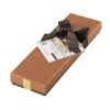 Vincente Delicacies - Soft Nougat Bar with Sicilian Almonds and Covered with 70% Extra-Dark Chocolate - Ribbon Box - Avvenice