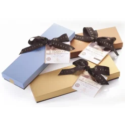 Vincente Delicacies - Soft Nougat Bar with Sicilian Almonds and Covered with 70% Extra-Dark Chocolate - Ribbon Box - Avvenice