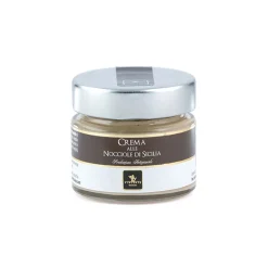 Vincente Delicacies - Sweet Cream Spread with Sicilian Hazelnuts - Artisan Spreadable Creams - 90 g - Avvenice