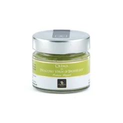 Vincente Delicacies - Sweet Cream Spread with Green Pistachio from Bronte P.D.O. - Artisan Spreadable Creams - 90 g - Avvenice
