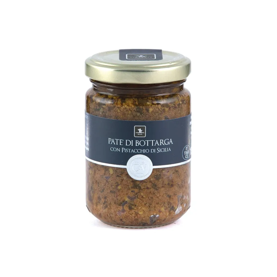 Vincente Delicacies - Tuna Roe Pâté with Sicilian Pistachios - C&V - Fish Line - Avvenice