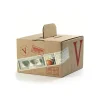 Vincente Delicacies - Vincenzo Bellini - Artisan Panettone wth Mandarin and Raisins - Sicilian Looks - Box - Avvenice