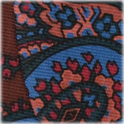 Viola Milano - Ancient Madder Silk Bow Tie - Brown Paisley - Made in Italy - Luxury Exclusive Collection - Avvenice