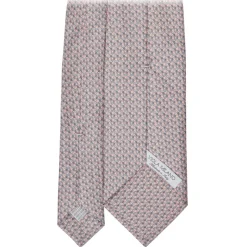 Viola Milano - Archivio Maillon Selftipped Silk Tie - Pink - Handmade in Italy - Luxury Exclusive Collection - Avvenice