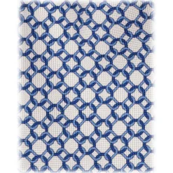 Viola Milano - Chain Pattern Selftipped Italian Silk Tie - Ivory - Handmade in Italy - Luxury Exclusive Collection - Avvenice