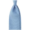Viola Milano - Classic Circle Selftipped Italian Silk Tie - White - Handmade in Italy - Luxury Exclusive Collection - Avvenice