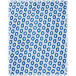 Viola Milano - Classic Circle Selftipped Italian Silk Tie - White - Handmade in Italy - Luxury Exclusive Collection - Avvenice